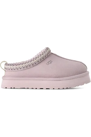 UGG Pantoffels K TAZZ plateau clog, mule, pantoffel met sierbies