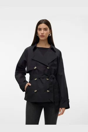 VERO MODA Kort jack VMZOA TRENCHCOAT NOOS