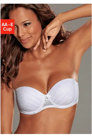 Lascana Push-up-bh Chelina met afneembare, normale en transparante bandjes, ondergoed