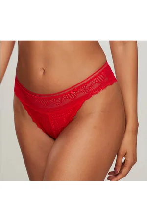Lascana String TIZIANA met gedeeltelijk gerecycled kant