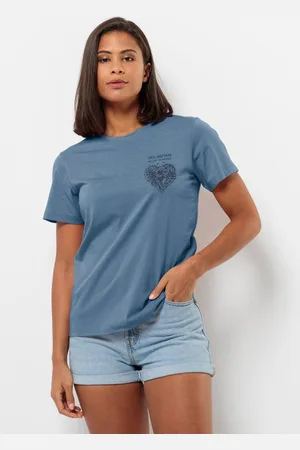 Jack Wolfskin T-shirt DISCOVER HEART T W