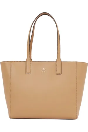 Tommy Hilfiger Shopper TH SOFT LOGO TOTE , dames handtas, schoudertas, schoudertas in elegante uitstraling
