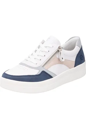 Remonte Plateausneakers , vrijetijdsschoen, lage schoen, veterschoen in smalle vorm