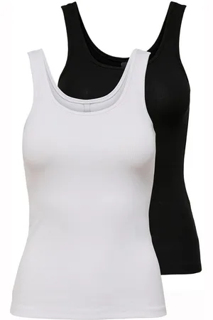 ONLY Tanktop ONLKENYA TANK TOP 2 PACK JRS (set, 2-delig)