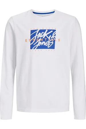 JACK & JONES Shirt met lange mouwen JJCOLTON TEE LS CREW NECK JNR
