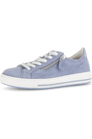 Gabor Plateausneakers Florence , veterschoenen, lage schoen met contraststiksels op de hiel, g-breedte