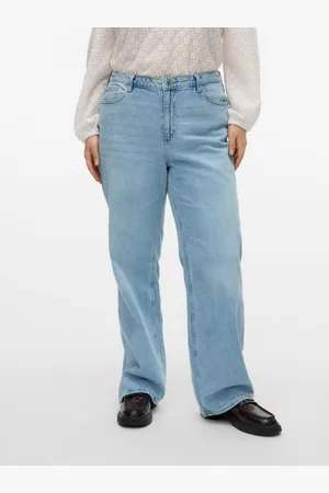 VERO MODA High-waist jeans VMCTESSA HR WIDE J RA339 GA CUR NOOS