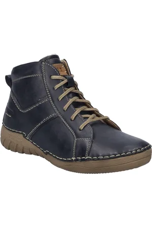 Josef Seibel Veterlaarsjes Felicia 01 Veterschoenen, sneakers, vrijetijdsschoen met modieuze siernaad