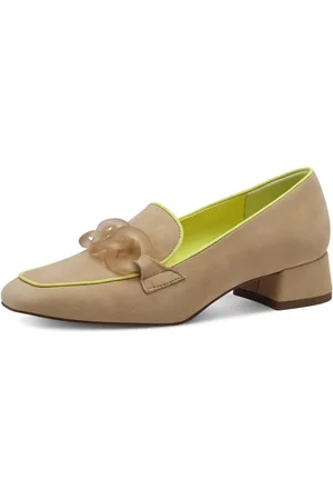 Tamaris Pumps , blokhak, avondschoen, feestschoen met sierketting