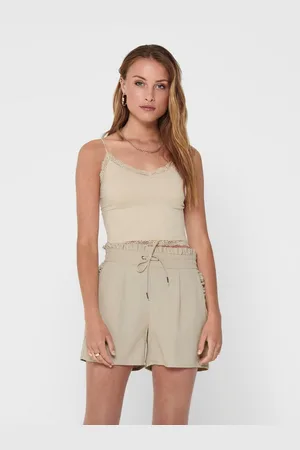 ONLY Kanten top ONLVICKY LACE SEAMLESS CROPPED TOP