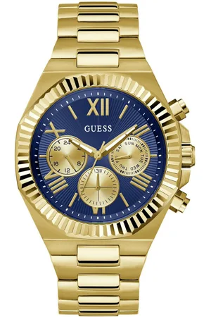 Guess Multifunctioneel horloge EQUITY Horloge, quartzhorloge, herenhorloge, stalen armband