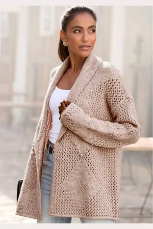 Lascana Cardigan van zacht breisel