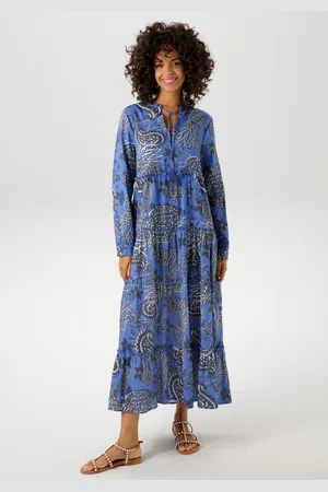 Aniston Maxi-jurk met extravagant, grootvlak druk - nieuwe collectie