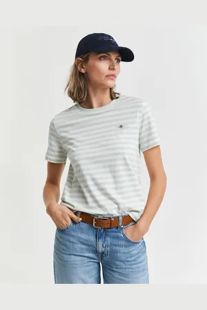 GANT T-shirt REG STRIPED SHIELD SS T-SHIRT