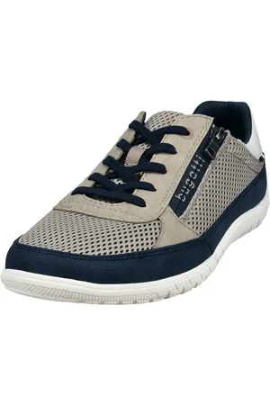 Bugatti Sneakers vrijetijdsschoen, lage schoen, veterschoen met contrastafwerkingen
