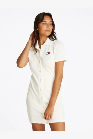 Tommy Hilfiger Polojurk TJW BADGE PIQUE POLO DRESS