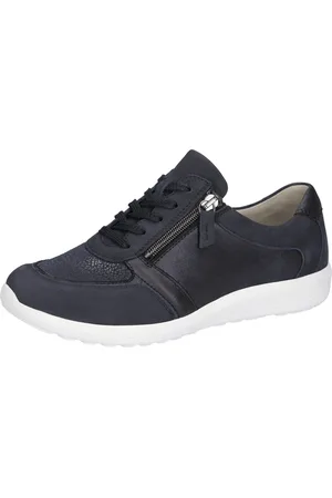 Waldläufer Veterschoenen M-Ira-Soft , vrijetijdsschoen, lage schoen, comfortschoen in schoenwijdte m (extra breed)