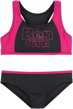 Bench Bustierbikini met contrastkleurige inzetten