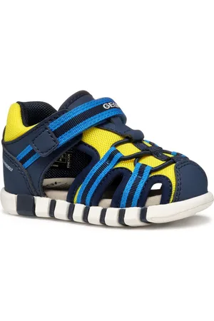 Geox Babyschoentjes B SANDAL IUPIDOO BOY , trekking-sandaal, outdoorschoen, babyschoen met klittenbandsluiting