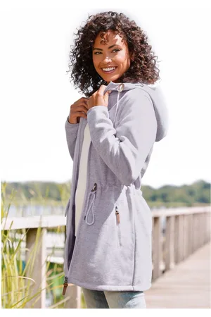 Lascana Fleecejack met een capuchon