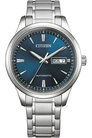 Citizen Automatisch horloge Polshorloge, herenhorloge, mechanisch horloge, roestvrijstalen band, analoog, dag