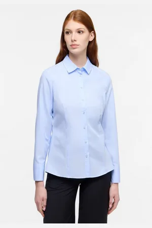 ETERNA Overhemdblouse FITTED NON IRON (strijkvrij)