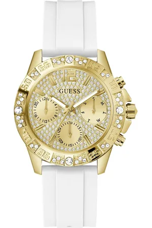 Guess Multifunctioneel horloge Majesty Quartz horloge, armbanduhr, dameshorloge, datum, roestvrijstalen band