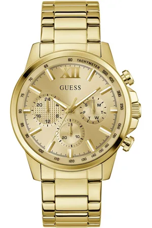 Guess Multifunctioneel horloge Walker Quartz horloge, polshorloge, herenhorloge, datum, weekdag, siliconen band