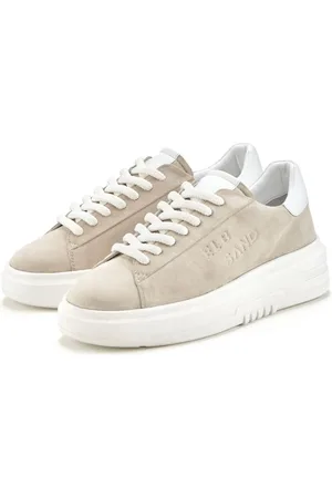 ELBSAND Sneakers Veterschoen, vrijetijdsschoen van leer met modieuze plateaus zool