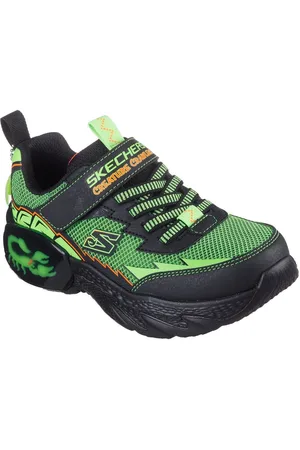 Skechers Sneakers CREATURE-CRAWLERS , blinkende klittenbandschoen met coole afbeelding, maat sjabloon te downloaden