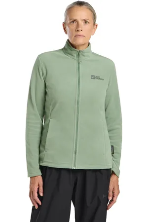 Jack Wolfskin Fleecejack Taunus lichte, rekbare, ademende midlayer