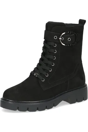Caprice Veterschoenen , blokhak, veterschoen met praktisch verwisselbaar voetbed