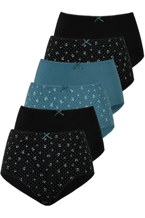 Petite Fleur Tailleslip van elastisch katoen (Set van 6)