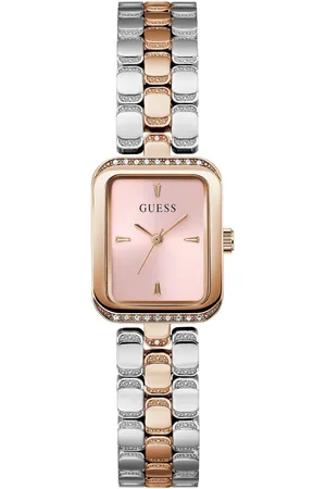 Guess Kwartshorloge ISLA Horloge, dameshorloge, stalen armband