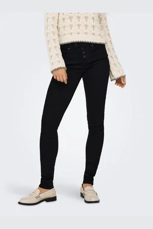 ONLY Skinny fit jeans ONLWAUW MID WAIST SK VIS BUT DNM