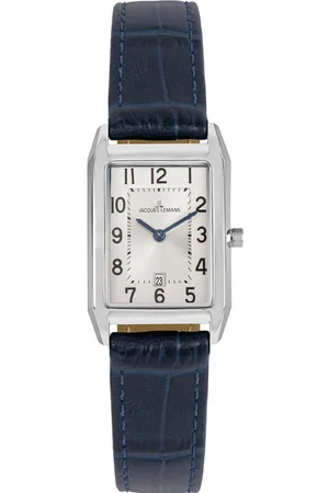 Jacques Lemans Kwartshorloge Torino Horloge, dameshorloge, leren band, analoog, dag
