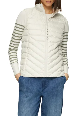 QS by s.Oliver Bodywarmer met opstaande kraag