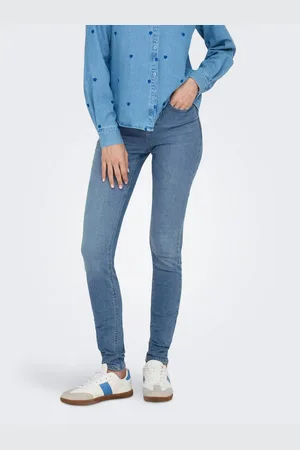 ONLY Skinny fit jeans ONLWAUW MID WAIST SK VIS BUT DNM