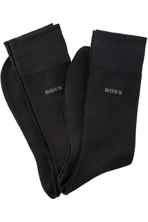 HUGO BOSS Business-sokken 2P RS Bamboo 1027 met gebreide boorden (set, 2 paar)