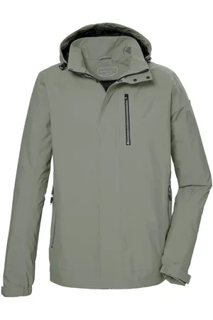 Killtec Outdoorjack KOS 52 MN JCKT Water-/winddicht, afneembare capuchon, ademend, duurzame productie
