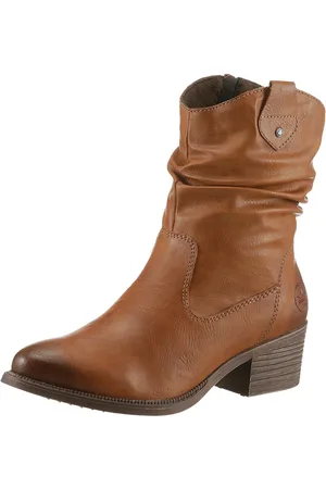 Rieker Cowboylaarsjes , cowboylaarzen, slouchy schacht, blokhak, met binnenrits