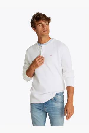 Tommy Hilfiger Henleyshirt TJM REG WAFFLE HENLEY LS TEE