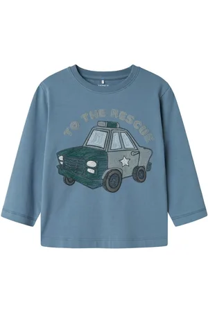 NAME IT Shirt met lange mouwen NMMDUSTY NREG LS TOP BOX
