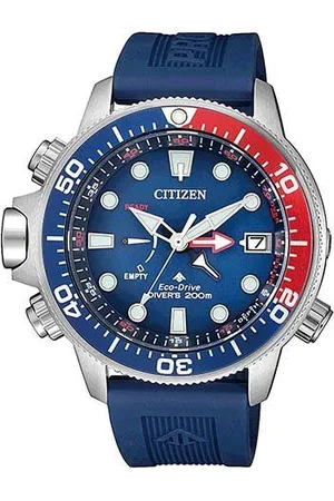 Citizen Duikhorloge Promaster Eco-Drive Aqualand 200m Polshorloge, herenhorloge, solar, tot 20 bar waterdicht, datum (set, 2-delig, Met verlengingsband)