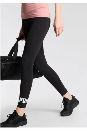 PUMA Legging ESS NO. 1 LOGO LEGGINGS aangename katoenmix, voor fitness, sport en vrije tijd