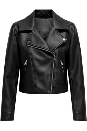 ONLY Imitatieleren jack ONLSABINE FAUX LEATHER BIKER OTW