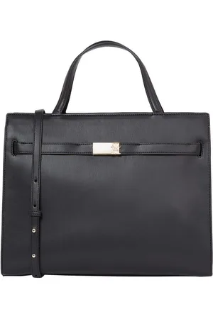 Tommy Hilfiger Schoudertas TH HERITAGE WORKBAG , dames handtas, schoudertas, schoudertas met logo-embleem