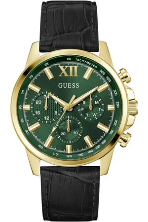 Guess Multifunctioneel horloge Walker Quartz horloge, polshorloge, herenhorloge, datum, weekdag, siliconen band