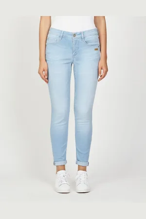 Gang Relax fit jeans 94AMELIE met dubbele rechter achterzak