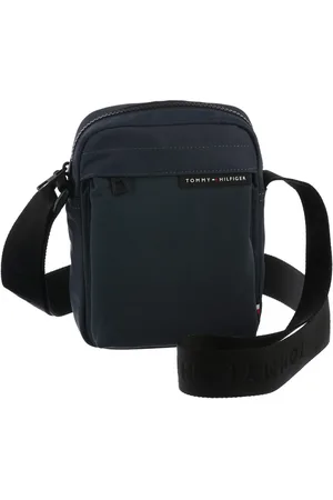 Tommy Hilfiger Schoudertas TH ELEMENT REPREVE MINI REPORTER , heren schoudertas, schoudertas, telefoontas met logo-opdruk